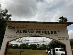 A sign over a gate AI-generated content may be incorrect.